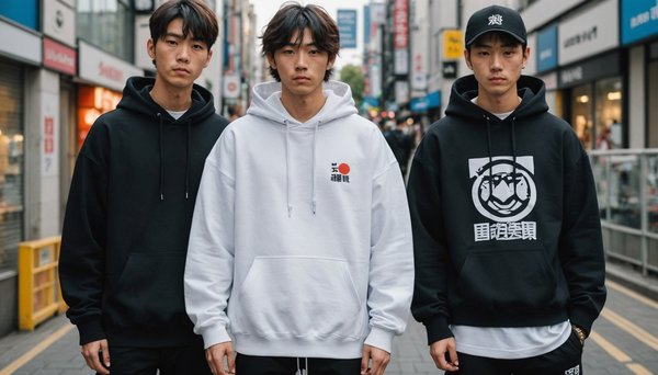 Shop trendy japanese streetwear hoodies in the uk now
