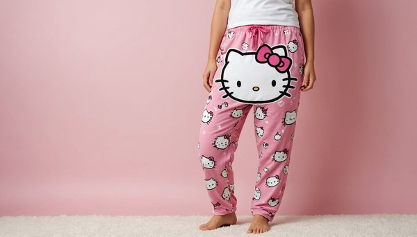 Find your perfect Hello Kitty pink pajama pants for comfort